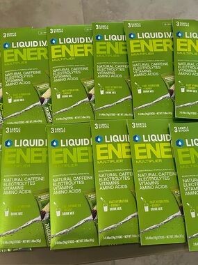 Liquid I.V. Energy Multiplier Sugar-Free Variety Pack - 36 Individual Packets!